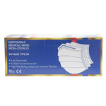 Pack de 2000 masques chirurgicaux en14683 : type 2r - 99 5   de filtration