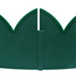 vidaXL Bordures de jardin 10 Pièces Vert 65x15 cm PP