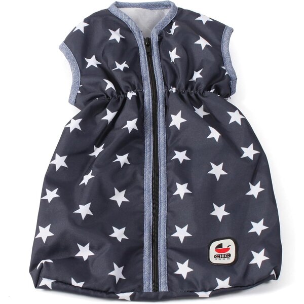 Bayer Chic 2000 792-51 - Gigoteuse pour poupées Bleu étoiles