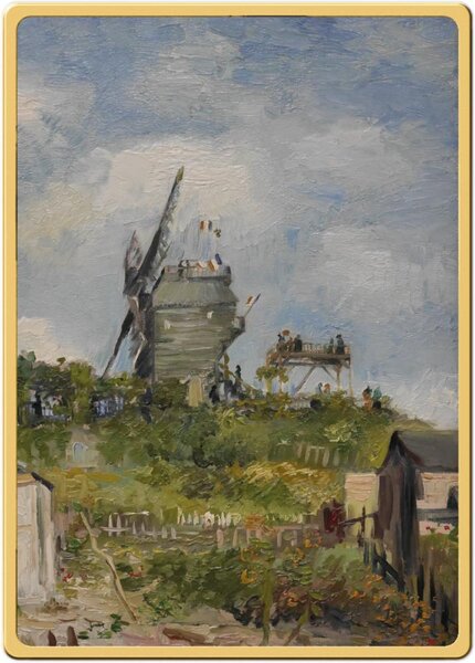 Monnaie WINDMILLS Vincent Masterpieces Van Gogh 1/500 Oz Or 1$ Tokelau 2022