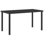 vidaXL Ensemble de Salle à Manger de Jardin 5 Pièces avec Coussins Gris Rotin Poly