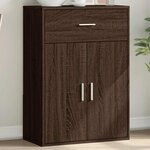 vidaXL Buffet chêne marron 60x30x84 cm bois d'ingénierie
