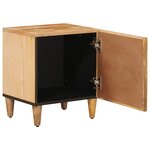 vidaXL Table de chevet 2 Pièces Marron 40 x 33 5 x 46 cm