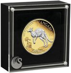 Pièce de monnaie en Argent 2 Dollars g 62.2 (2 oz) Millésime 2024 Australian Kangaroo AUSTRALIAN KANGAROO