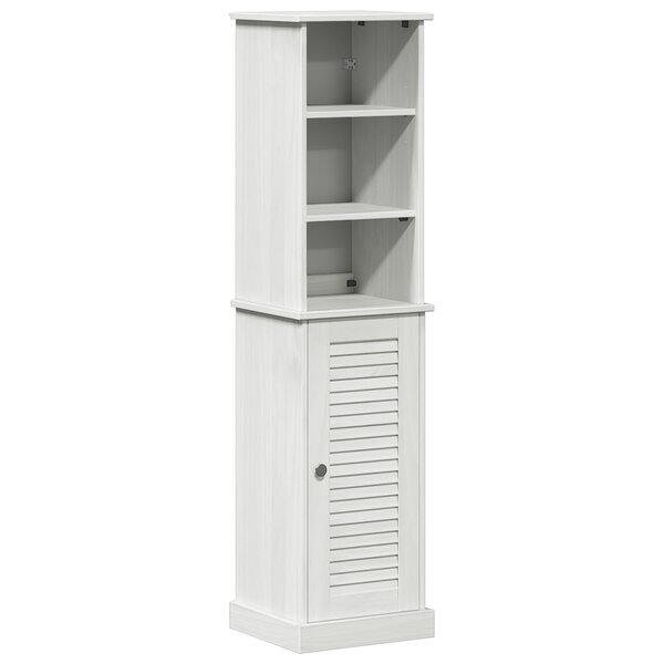 vidaXL Ensemble de mobilier de salle de bain 2 Pièces Marron et blanc