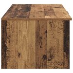 vidaXL Table basse Bois ancien 100 x 50 x 36 cm Bois d'ingénierie