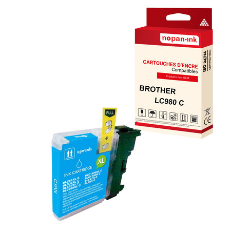 Nopan-ink - x1 cartouche brother lc985 xl lc985xl compatible