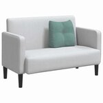 vidaXL Coussin de Dos Vert Mer 45 x 24 x 50 cm Velours