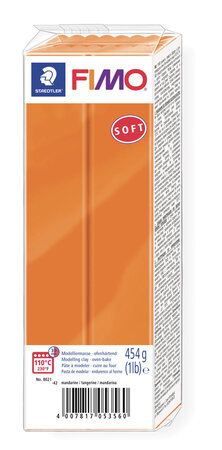 Pâte Fimo 454 g Soft Mandarine 8021.42