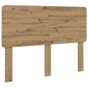vidaXL Tête de lit Chêne artisanal 140 cm Bois d'ingénierie
