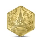 Collection des régions - Île de France Monnaie de 500€ Or hexagonale