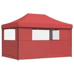 vidaXL Tente de fête Bordeaux 292 x 440 x 315 cm Tissu Oxford