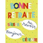 Carte départ retraite bonne retraite - draeger paris