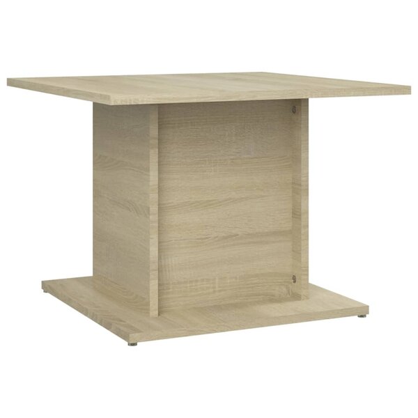 vidaXL Table basse chêne sonoma 55 5x55 5x40 cm bois d'ingénierie