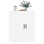 vidaXL Armoire murale blanc 69 5x34x90 cm