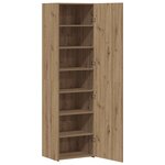 vidaXL Haut Armoire 2 Pièces Chêne artisanal 50 x 42 5 x 185 cm