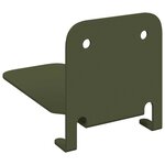vidaXL Étagère flottante 4 Pièces Vert olive 6 x 10 8 x 6 6 cm