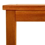 vidaXL Table basse de jardin 90x50x36 cm Bois solide d'acacia