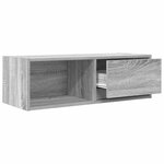 vidaXL Meubles TV 2 Pièces sonoma gris 80x31x25 5 cm bois d'ingénierie