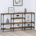 vidaXL Table console Bois ancien 160 x 29 x 80 cm Bois d'ingénierie