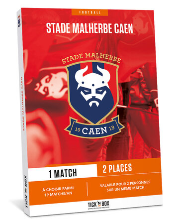 Coffret cadeau - TICKETBOX - Stade Malherbe Caen