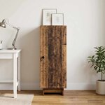 vidaXL Buffet Bois ancien 33 x 34 5 x 90 cm Bois d'ingénierie