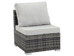 Salon jardin méridienne 2 pcs "Ibiza" - Florida - Gris