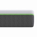 vidaXL Matelas Blanc  Gris 90 x 190 cm Mousse