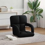 vidaXL Chaise de sol réglable avec accoudoir
