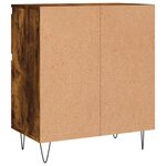 vidaXL Buffet Chêne fumé 60x35x70 cm Bois d'ingénierie