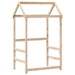 vidaXL Toit de lit pour enfants 98x70x176 5 cm bois de pin massif