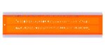 Trace lettres IS0 3,5mm droit orange MINERVA