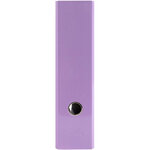 Classeur à levier en carton mauve prem touch aquarel exacompta a4  - dos 8 cm