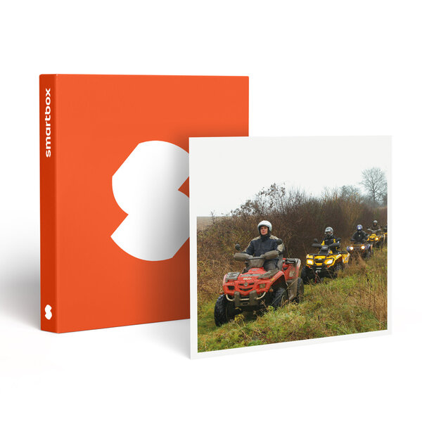 SMARTBOX - Coffret Cadeau Sortie en quad d'1 demi-journée à travers la vallée de la Marne -  Sport & Aventure