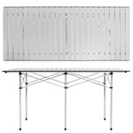 Tectake Table pliante 140 x 70 x 70 cm