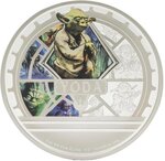 Pièce de monnaie en Argent 10 Dollars g 93.3 (3 oz) Millésime 2025 Star Wars YODA