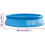 Intex Piscine Easy Set 244x61 cm PVC