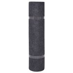 vidaXL Tapis strié pour exposition 1 2x20 m Anthracite