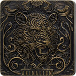 Monnaie TIGER Animalium 1 Oz Argent 1000 Francs Benin 2025