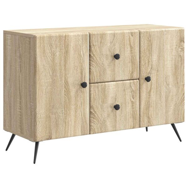 vidaXL Buffet Chêne Sonoma 89 x 34 5 x 60 cm Bois d'ingénierie
