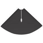 vidaXL Étagère flottante avec étagère 4 Pièces Noir 24 x 24 x 2 cm