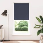 Store enrouleur occultant 120 x 230 cm bleu