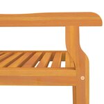 vidaXL Chaises à manger d'extérieur lot de 3 Bois d'acacia massif