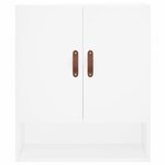 vidaXL Armoire murale blanc 60x31x70 cm bois d'ingénierie