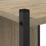 vidaXL Armoire Haute de Rangement Chêne Clair Bois d'ingénierie
