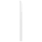 vidaXL Tête de lit Blanc brillant PB