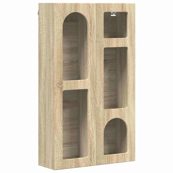 vidaXL Armoire suspendue avec étagère Chêne Sonoma 59 x 20 x 100 cm