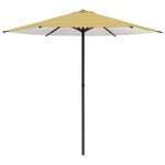 vidaXL Parasol de jardin 230 x 230 cm Polyester Rectangulaire