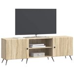 vidaXL Meuble TV Chêne Sonoma 150 x 31 x 50 cm Bois d'ingénierie