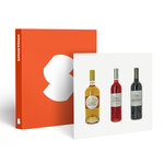 SMARTBOX - Coffret Cadeau Livraison de 6 bouteilles de vin Chelivette rouge et rosé à domicile - Gastronomie